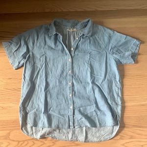 Madewell denim button down